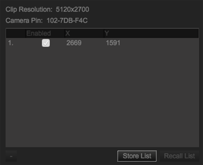 Store List